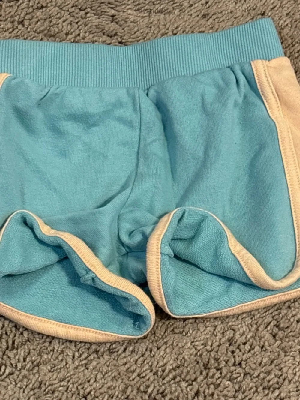 Justice White Girls' Bike Shorts